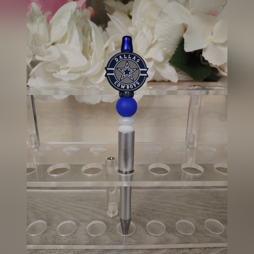 NFL Dallas Cowboys Blue and Silver Pen